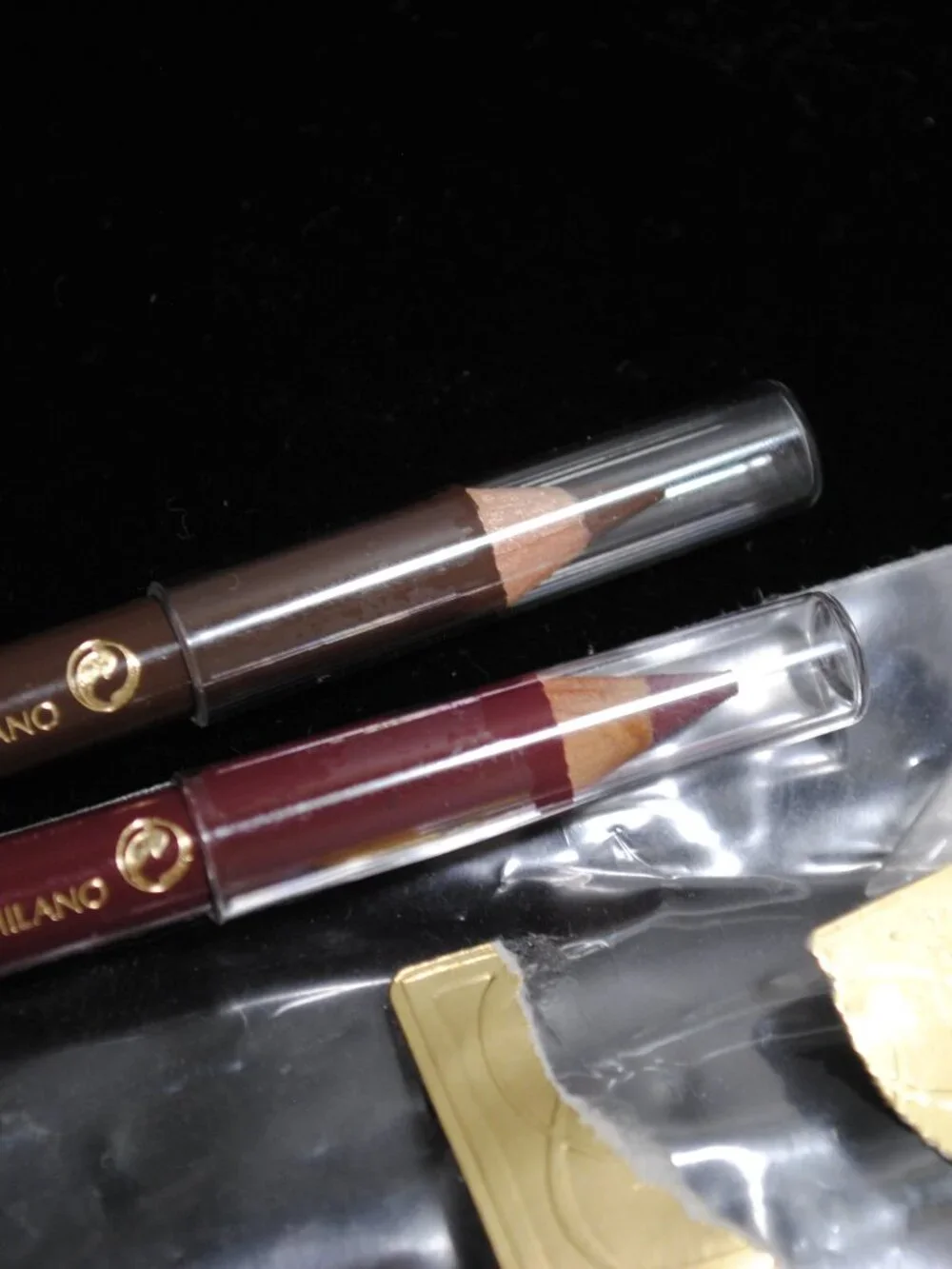 Set of 2 Vintage Estee Lauder Lip Defining Pencils 2 Wineberry & 13 Brown Velvet